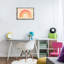«Boho Rainbow with Gradient», toile flottante encadrée par Andrea Haase-1527177280-1527177293