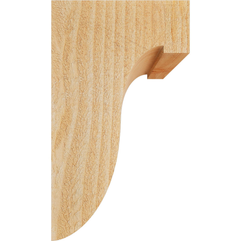 Del Monte Corbel, H 10 po x l 6 po x P 6 po, Sapin de Douglas, Sciage brut
