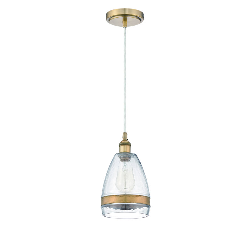 Quigley 1 - Light Antique Copper Single Pendant