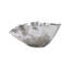 Cast Onyx Bowl, Silver Leaf, Large