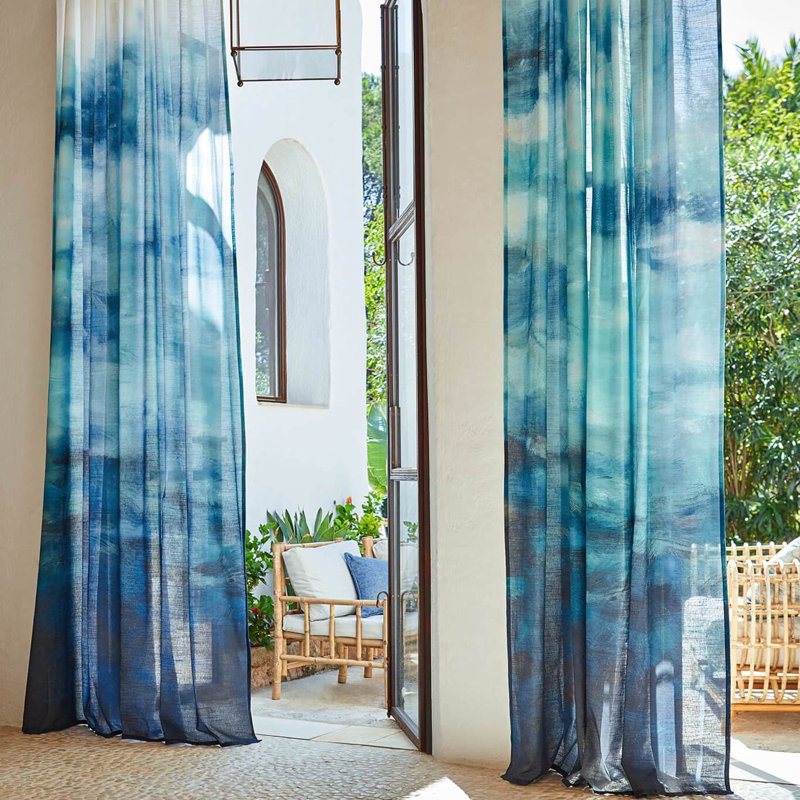 Nairobi 100% Cotton Fabric, Azure