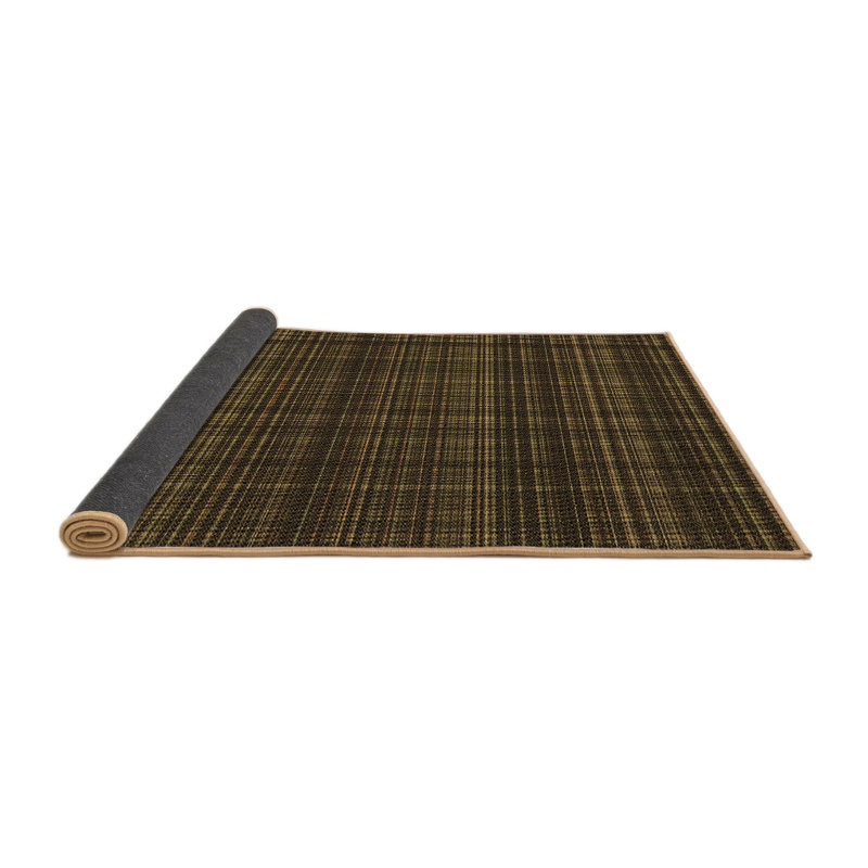 Performance Wool Abstract Indoor Rug, Round 4'