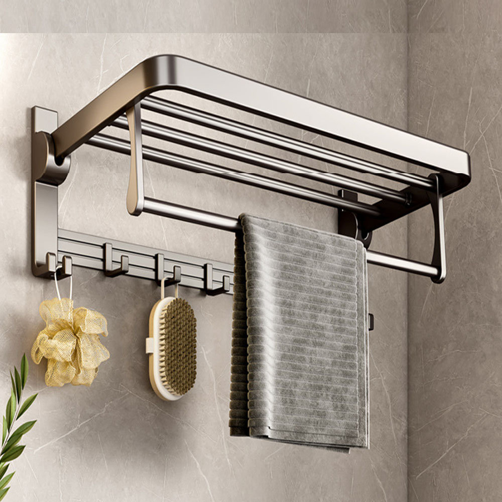 Wall-Mounted 3-Arm Swivel Towel Rack Bar for Bathroom Kitchen,Stainless  Steel