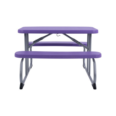 Rectangular Outdoor Folding Picnic Table