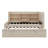 Upholstered Daybed With Trundle, Storage Shelves, USB & Outlet-1238189101