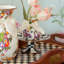 Courtly Check Pedestal Platter