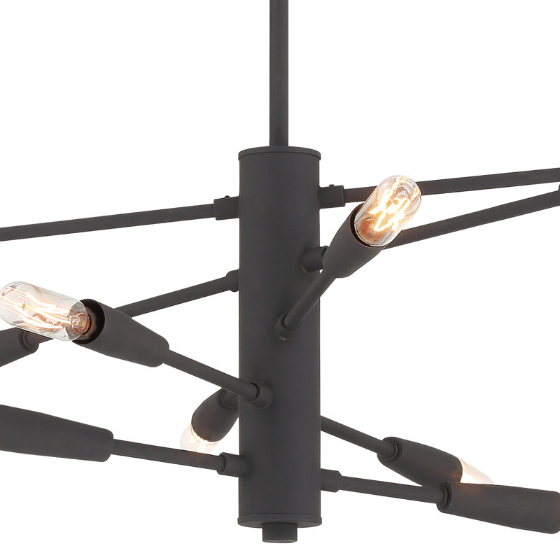 10 - Light Dimmable Sputnik Chandelier