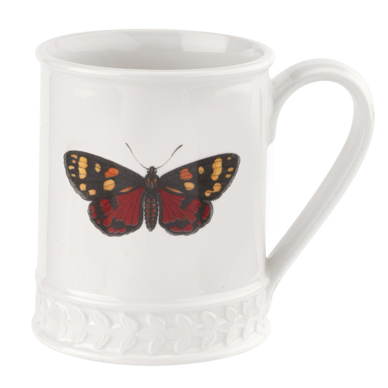 Portmeirion Botanic Garden Harmony Embard 16Oz Scarlt Butterfly
