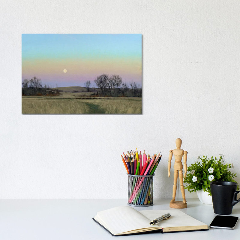 Minnesota Glacial Lakes Area at Dusk 1 Piece Wrapped Canvas Wall Art, 20.32 cm H x 30.48 cm W