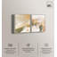 Ensemble de 2 décorations murales bohème Golden Blush Harmony par Art Remedy, cadre argenté, 16 x 20-652453137-652453139