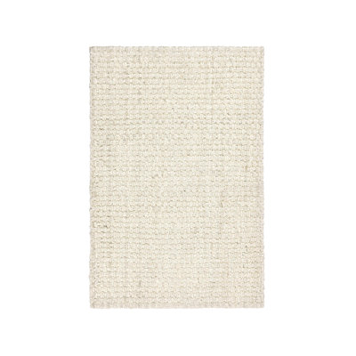 Panama Jute Handwoven Sustainable Ivory Accent Area Rug