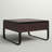 Heiman Square Metal Outdoor Side Table , 23.6'' in. W 23.6'' in. D
