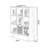 Black Modern Solid wood Standard Bookcase-475186028