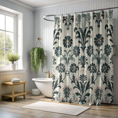 Rideau de douche standard 1 pièce Aristocratic Elegance
