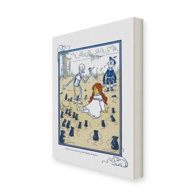 William Wallace Denslow - Wrapped Canvas Print