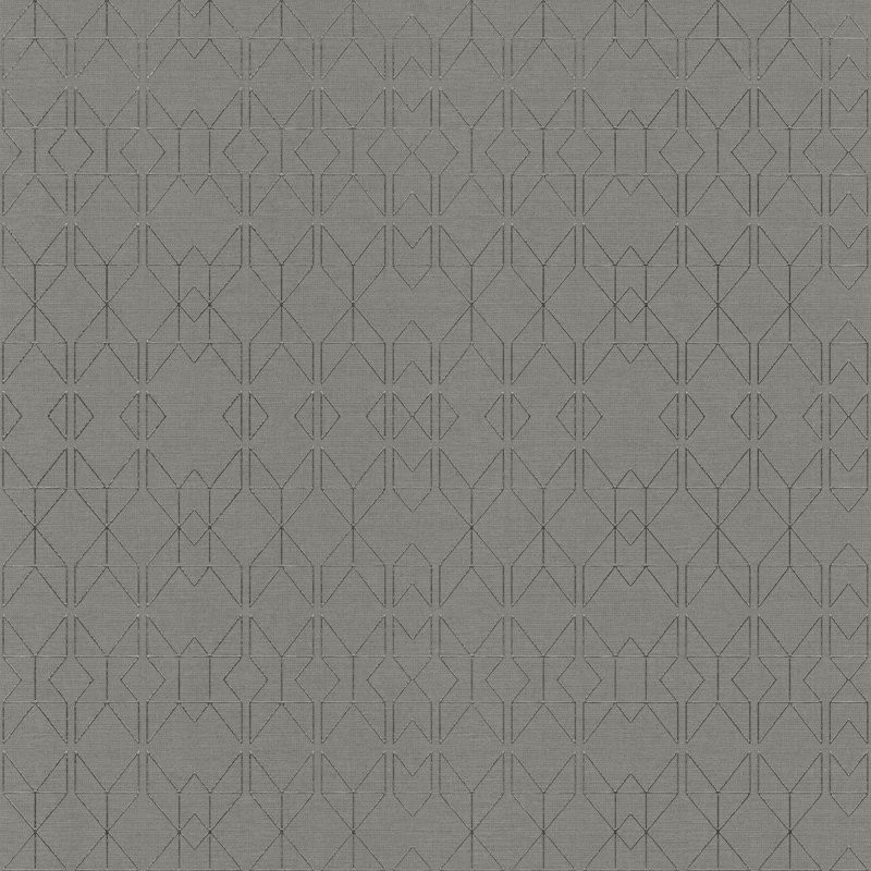 Rouleau de papier peint texturé Broomhedge, Gris