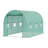 Walk-in Tunnel Greenhouse 9.58x6.43x6.23ft Galvanized Frame PE Cover Green-114480791-114480789
