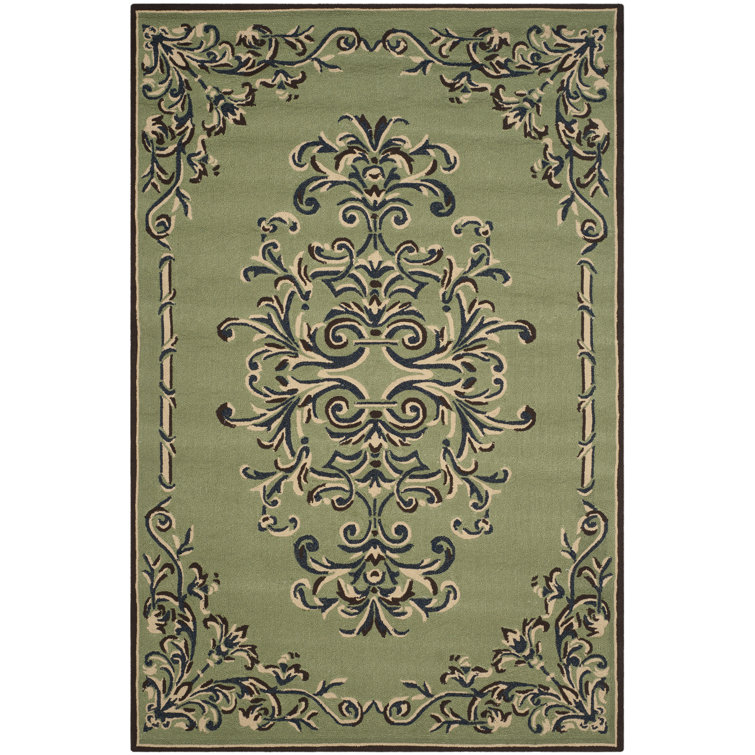 Orr Hand Hooked Performance Oriental Rug
