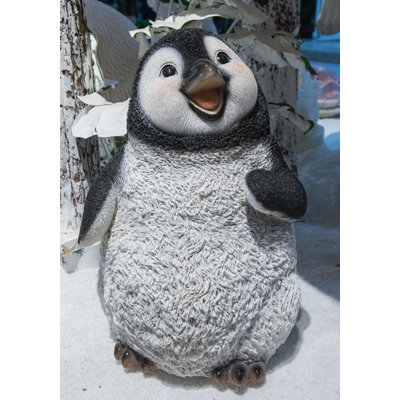 Walking Penguin Statue