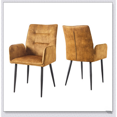 Ensemble de chaises de salle à manger 2 pièces Modern