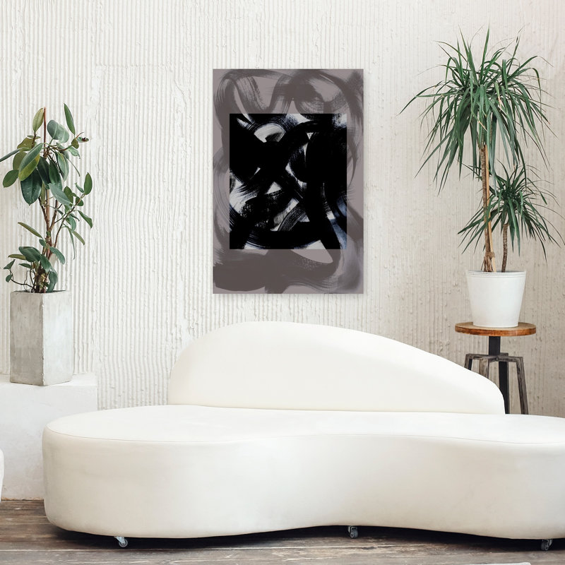 Art contemporain contemporain abstrait, H 36 po x l 24 po
