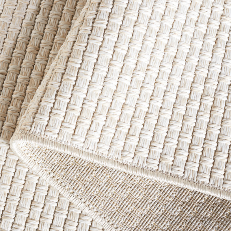 Sisal All-Weather Performance Solid Color Rug, Rectangle 5' x 7'6"