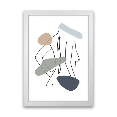 Female Side Pose Stains - Print
