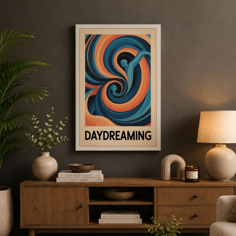 Print, 36x24 - 91.4 x 61.0 cm, Ochre Border