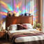 Tête de lit pour grand lit, tête de lit tapissier rétro en cuir ciré à l'huile avec lumières DEL intelligentes (60 000 couleurs de bricolage), rangement dissimulé et ports USB / Type-C, hauteur réglable à 3 niveaux-1286102984-1286102987