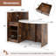Bureau de réception moderne avec comptoir ovale-665754695
