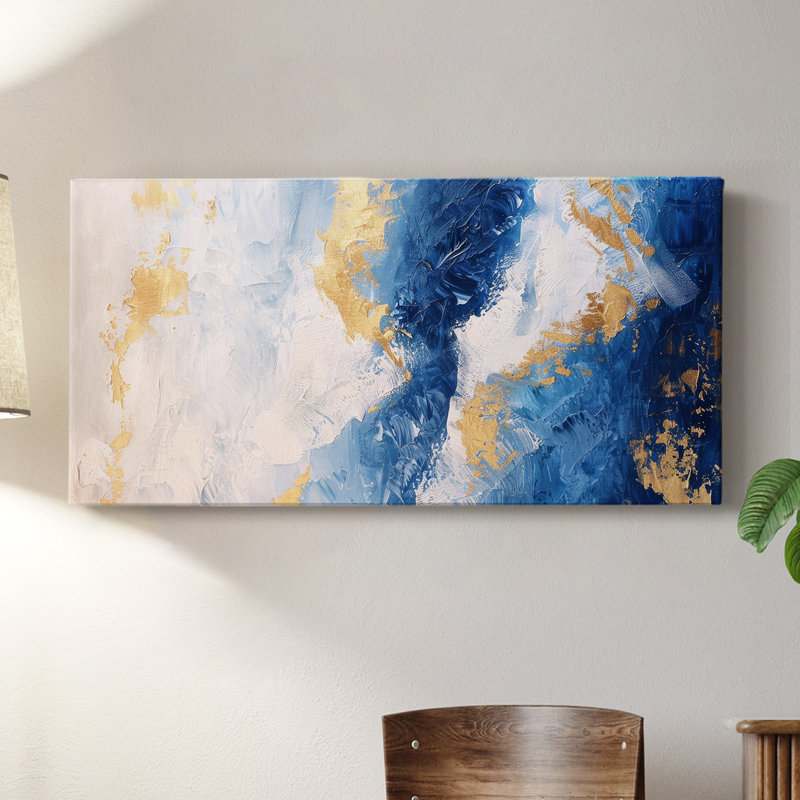 Abstract Series 4 # XXXVII-Gallery, toile tendue, H 20 po x l 40 po