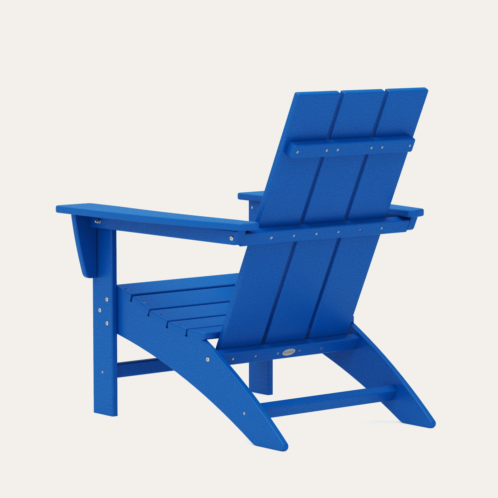POLYWOOD® Modern Adirondack Chair, Pacific Blue