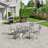 7 Piece Outdoor Patio Dining Set-2090166472