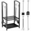 Indoor/Outdoor Firewood Storage with Tool Holder