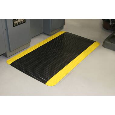 Black Kitchen Mat Kitchen Rug -Comfort Anti Fatigue Kitchen Mat