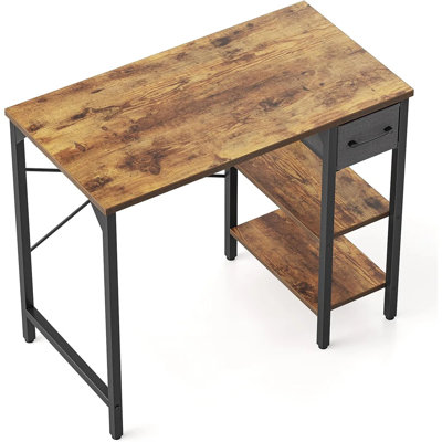 Bureau d'écriture rectangulaire l 35 po Shellcove