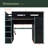 Full Size Wood Loft Bed With Desk,Wardrobe,Ample Storage Space,And RGB LED Light-2091007554