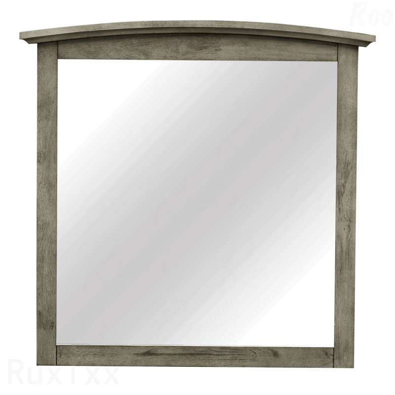 Miroir d'appoint Basic Basic - Décoration intérieure, Gris