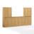 Gourdine 3-piece Sideboard And Pantry Set