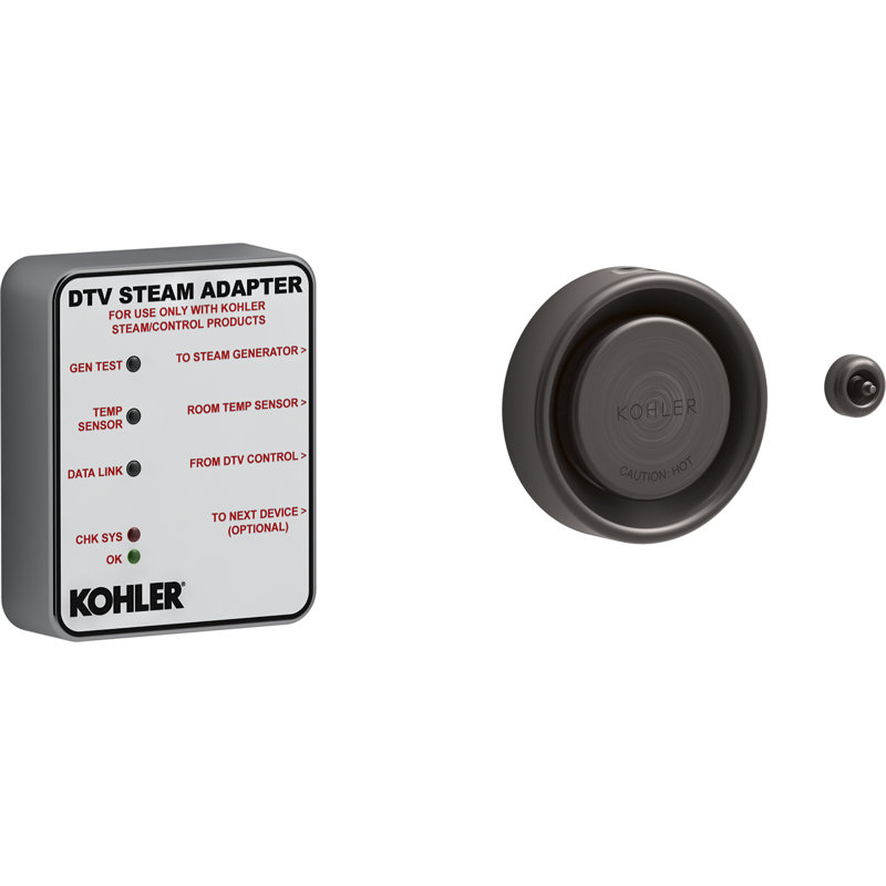 Ensemble d’adaptateur de vapeur kohler dtv +