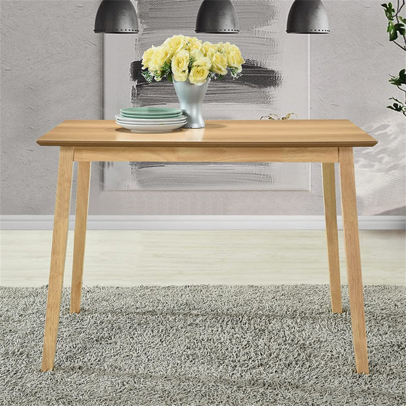 Borde Dining Table, Oak, H75 x L105 x W63cm