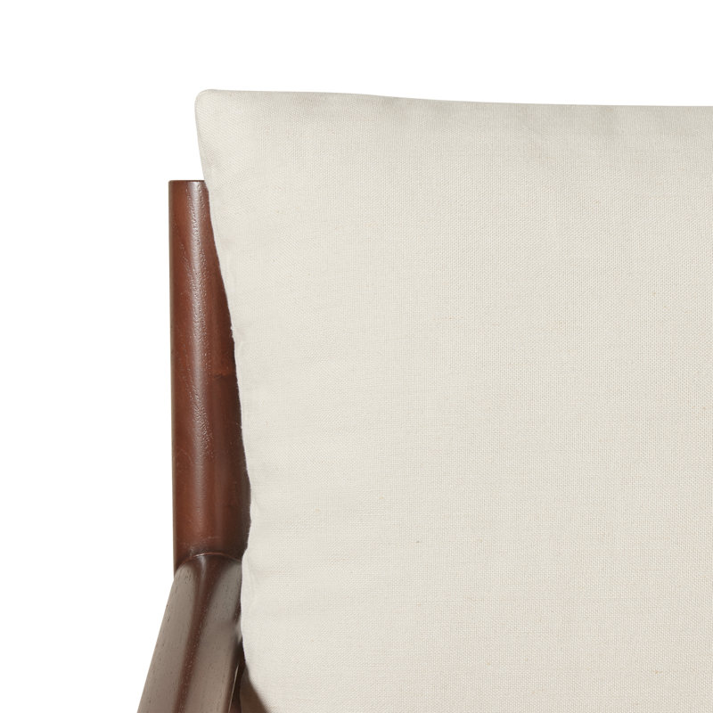 Estela Lounge Chair, Dark Brown