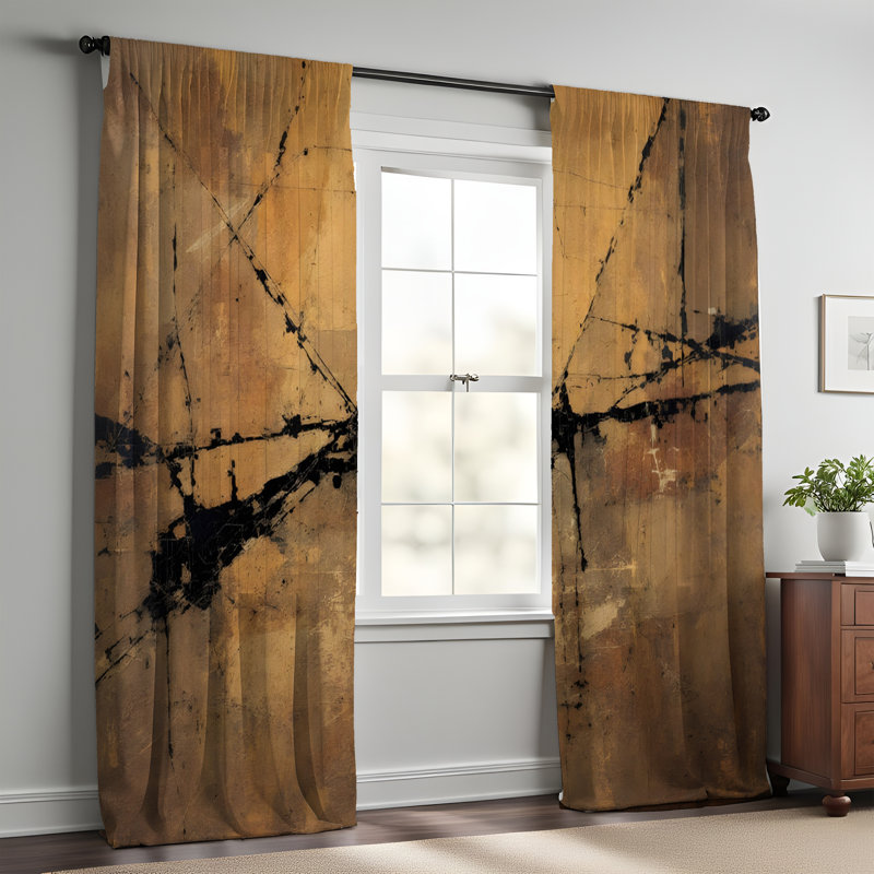 Window Curtains (WC01637), 20" W x 52" L