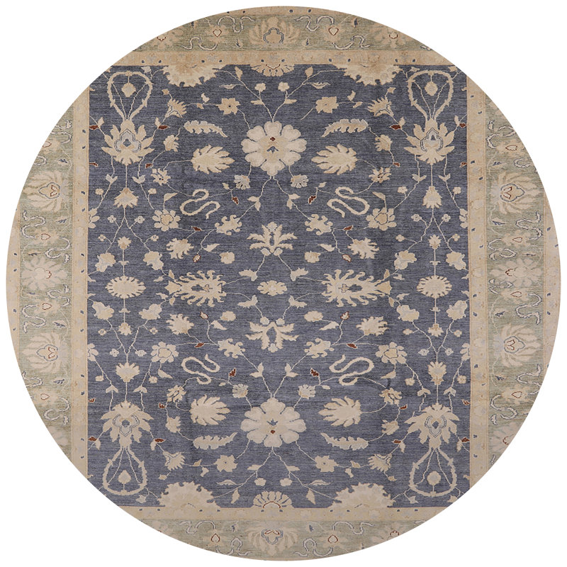 Chambliss Oriental Indoor Rug, Round 5'