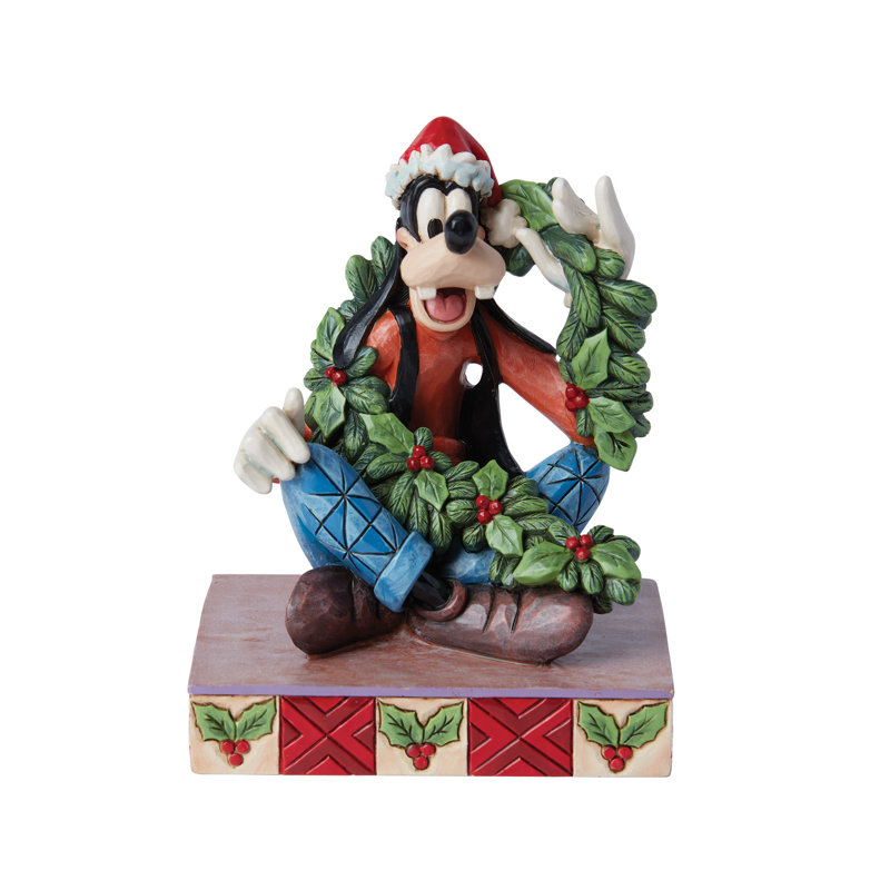 Figurine de Noël Jim Shore Disney Traditions Goofy