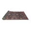 Tapis brun à motif oriental-607436673