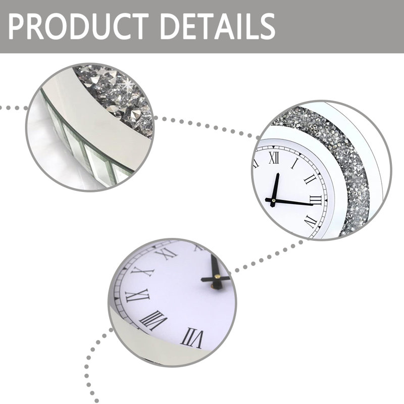 Medium circular wall clock, Small