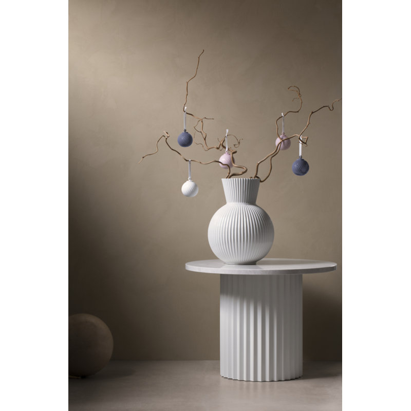 Table Vase, 13.4" H x 10.2" W x 10.2" D