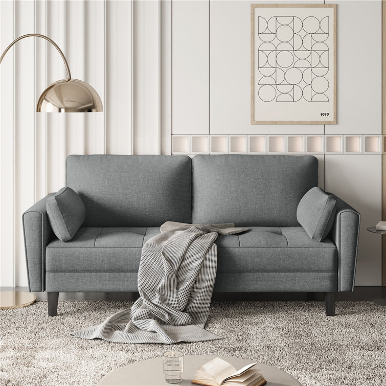 2 Seater Linen Loveseat
