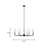 Rowley 36" W 9-Light Steel Dimmable Chandelier-1556422326